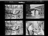 Feature of people who are blind (4 Negatives), 1950s undated [Sleeve 37, Folder b, Box 20]